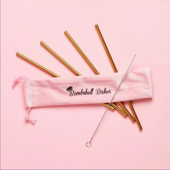 bombshell baker Other - 🆕Bombshell Baker Drinking Straws/wbrush